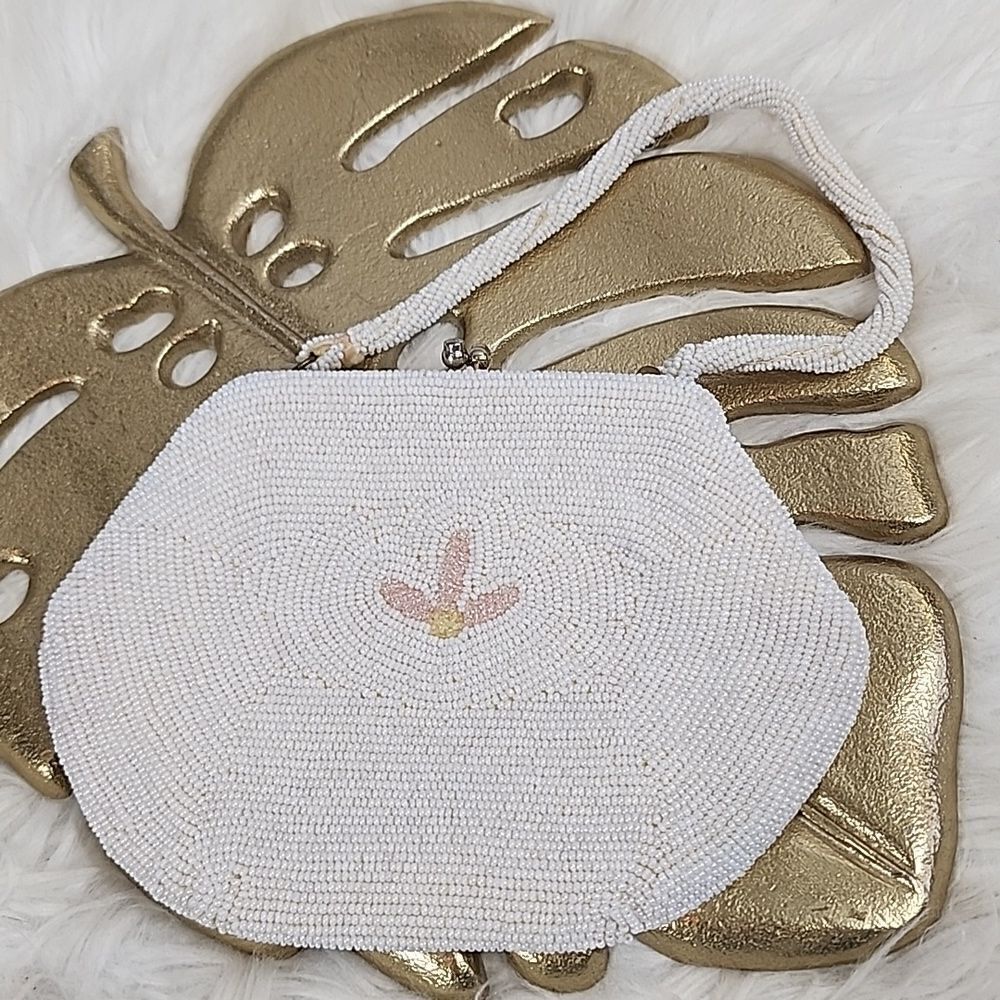 Vintage Beaded Evening Bag made in Japan